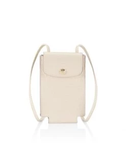 Longchamp Le Pliage Cuir Phone Case Lanyard