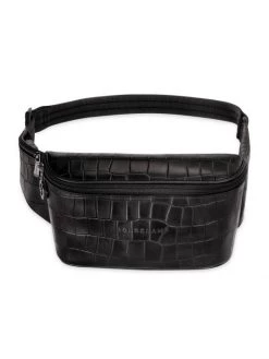 Longchamp Croco Block Leather Belt Bag For Men