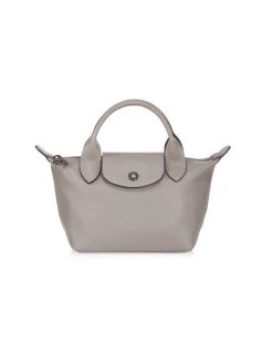 Longchamp XS Le Pliage Leather Crossbody Tote Black -Longchamp Sales Shop unnamed file 18