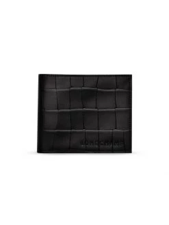 Longchamp Croco Block Leather Wallet For Men