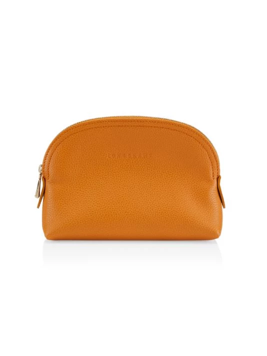 Longchamp Small Le Foulonné Leather Cosmetic Case 3 Longchamp Small Le Foulonné Leather Cosmetic Case