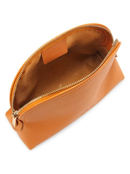 Longchamp Small Le Foulonné Leather Cosmetic Case 4 Longchamp Small Le Foulonné Leather Cosmetic Case - Image 2