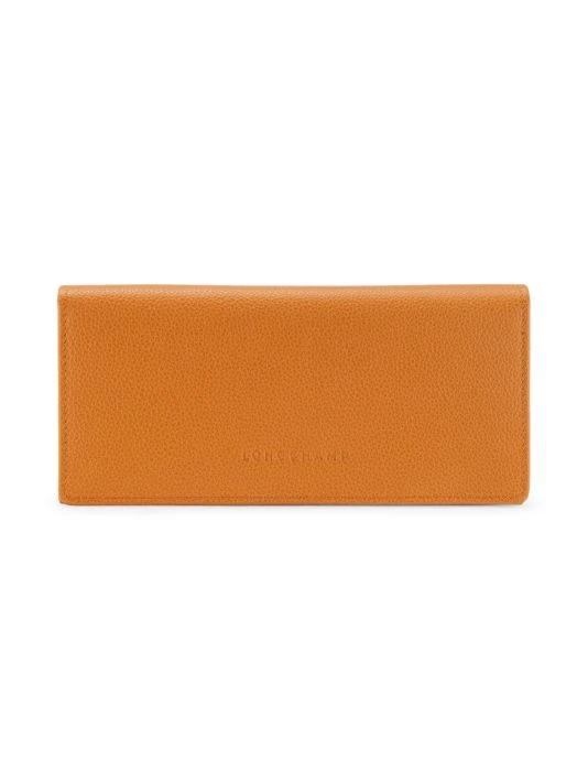 Longchamp Le Foulonné Leather Central Snap Wallet 3 Longchamp Le Foulonné Leather Central Snap Wallet