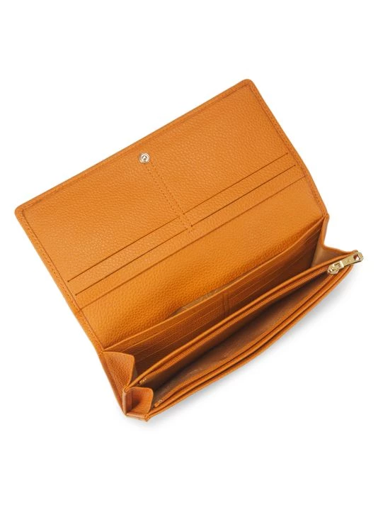 Longchamp Le Foulonné Leather Central Snap Wallet 5 Longchamp Le Foulonné Leather Central Snap Wallet - Image 3