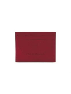 Longchamp Le Foulonné Leather Card Holder