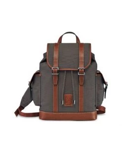 Longchamp Boxford Utility Canvas Backpack For Men