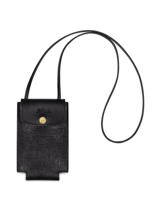 Longchamp Le Pliage Cuir LGP Phone Case-On-Strap 3 Longchamp Le Pliage Cuir LGP Phone Case-On-Strap