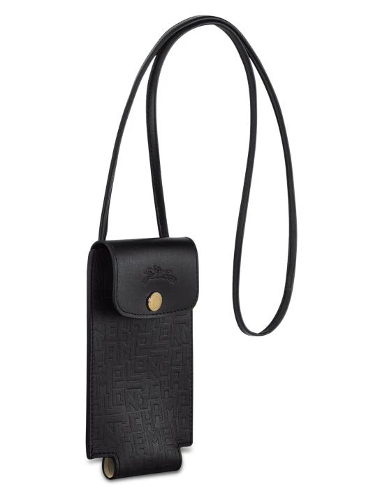 Longchamp Le Pliage Cuir LGP Phone Case-On-Strap 4 Longchamp Le Pliage Cuir LGP Phone Case-On-Strap - Image 2