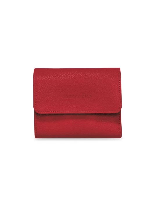 Longchamp Le Foulonné Leather Wallet Caramel 3 Longchamp Le Foulonné Leather Wallet Caramel