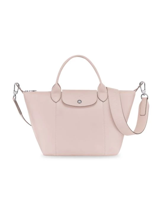 Longchamp Le Pliage Cuir Small Handbag With Strap 3 Longchamp Le Pliage Cuir Small Handbag With Strap