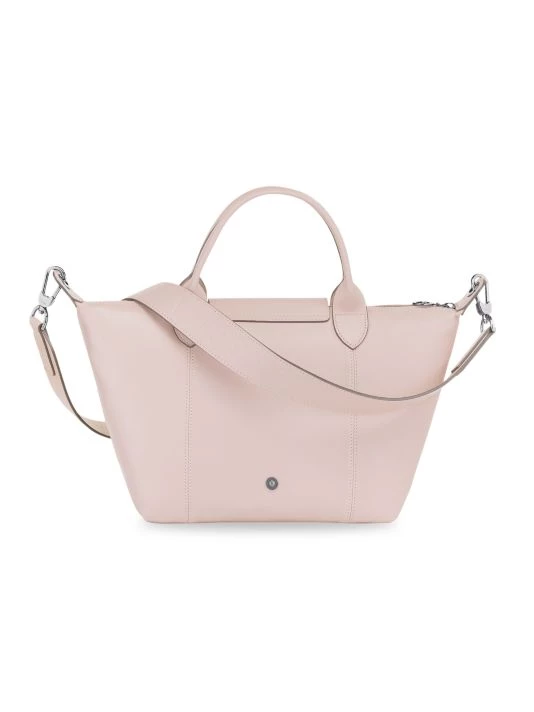 Longchamp Le Pliage Cuir Small Handbag With Strap 5 Longchamp Le Pliage Cuir Small Handbag With Strap - Image 3