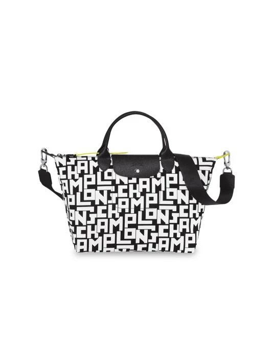 Longchamp Le Pliage LGP Medium Handbag With Strap 3 Longchamp Le Pliage LGP Medium Handbag With Strap