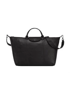 Longchamp Le Pliage Leather Travel Bag
