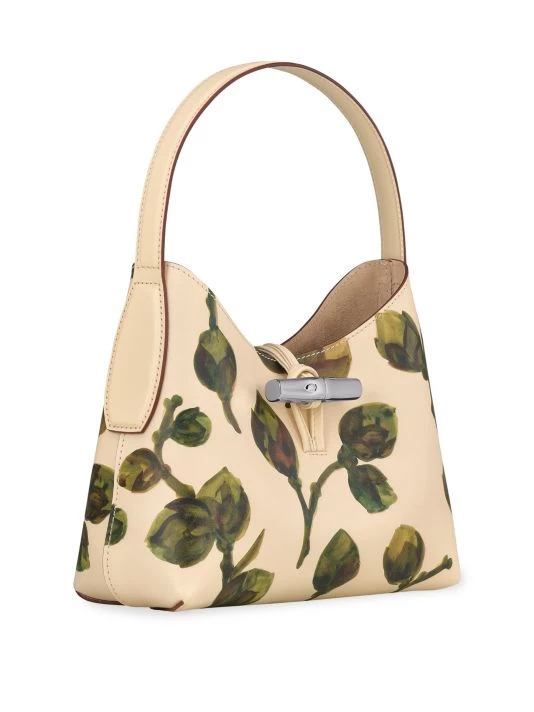 Longchamp XS Roseau Végétal Leather Shoulder Bag 4 Longchamp XS Roseau Végétal Leather Shoulder Bag - Image 3