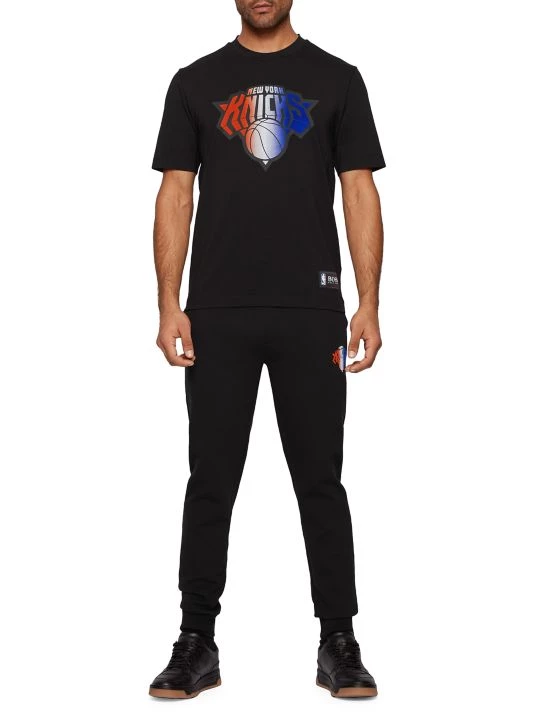 BOSS X NBA Knicks Logo Jersey T-Shirt For Men 4 BOSS X NBA Knicks Logo Jersey T-Shirt For Men - Image 2