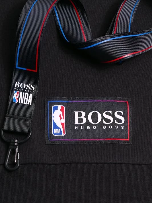 BOSS X NBA Rockets Logo Hooded Sweatshirt For Men 8 BOSS X NBA Rockets Logo Hooded Sweatshirt For Men - Image 6