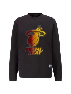 BOSS X NBA Miami Heat Logo Sweatshirt For Men