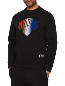 BOSS X NBA Knicks Logo Sweatshirt For Men -Longchamp Sales Shop unnamed file 468