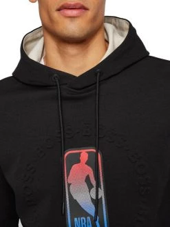 BOSS X NBA NBA Logo Bounce Hoodie Sweatshirt For Men -Longchamp Sales Shop unnamed file 475
