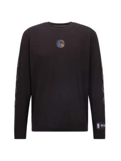 BOSS X NBA Golden State Basketball Team 360 Long-Sleeve Shirt For Men