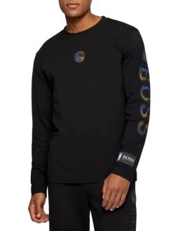 BOSS X NBA Golden State Basketball Team 360 Long-Sleeve Shirt For Men -Longchamp Sales Shop unnamed file 478