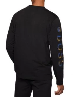 BOSS X NBA Golden State Basketball Team 360 Long-Sleeve Shirt For Men -Longchamp Sales Shop unnamed file 479