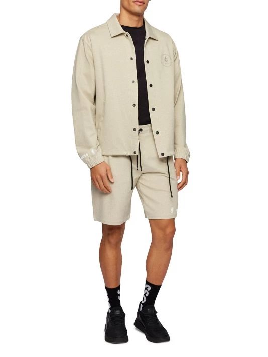 BOSS X NBA Soran Coaches Jacket For Men 4 BOSS X NBA Soran Coaches Jacket For Men - Image 2