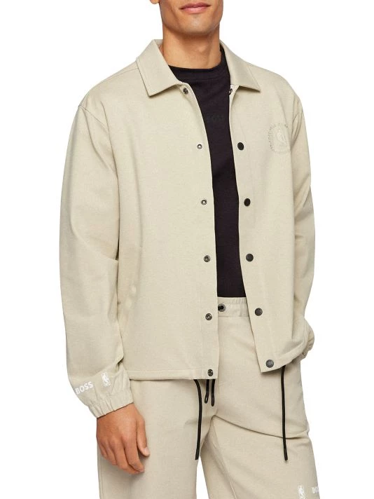BOSS X NBA Soran Coaches Jacket For Men 5 BOSS X NBA Soran Coaches Jacket For Men - Image 3
