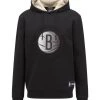 BOSS X NBA Nets Logo Bounce Hoodie Sweatshirt For Men