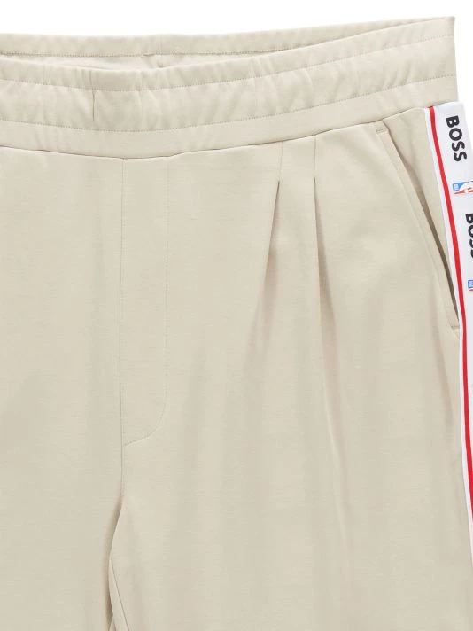 BOSS X NBA NBA Logo Tape Scape Jogger Sweatpants For Men 4 BOSS X NBA NBA Logo Tape Scape Jogger Sweatpants For Men - Image 2