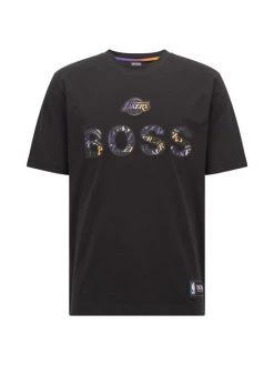 BOSS X NBA Lakers Basketball Team T-Shirt For Men