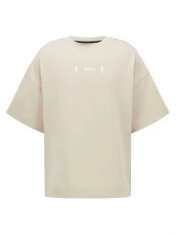 BOSS X NBA NBA Logo Court Tape T-Shirt For Men