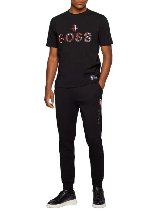 BOSS X NBA Rockets Basketball Team T-Shirt For Men 4 BOSS X NBA Rockets Basketball Team T-Shirt For Men - Image 2