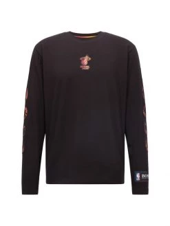 BOSS X NBA Miami Heat Basketball Team 360 Long-Sleeve Shirt For Men