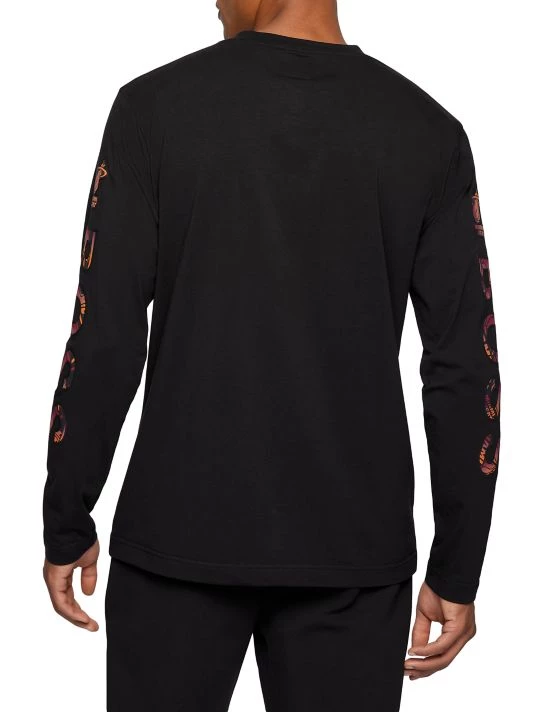 BOSS X NBA Miami Heat Basketball Team 360 Long-Sleeve Shirt For Men 6 BOSS X NBA Miami Heat Basketball Team 360 Long-Sleeve Shirt For Men - Image 4