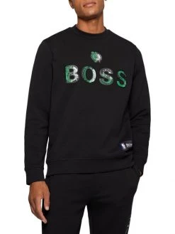 BOSS X NBA Boston Celtics® Crewneck Sweatshirt For Men -Longchamp Sales Shop unnamed file 614