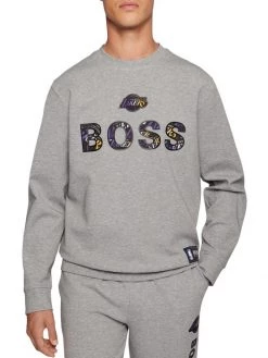 BOSS X NBA Lakers Basketball Team Windmill Crewneck Sweatshirt For Men 8 BOSS X NBA Lakers Basketball Team Windmill Crewneck Sweatshirt For Men -Longchamp Sales Shop unnamed file 654