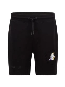 BOSS X NBA Lakers Logo Slam Drawstring Shorts For Men