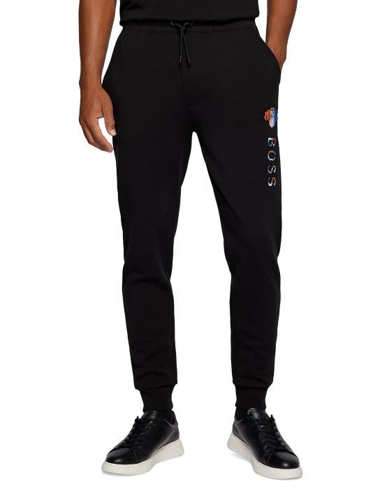 BOSS X NBA Knicks Slamdunk Jogger Pants For Men 5 BOSS X NBA Knicks Slamdunk Jogger Pants For Men - Image 3