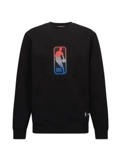 BOSS X NBA NBA Logo Windmill Crewneck Sweatshirt For Men
