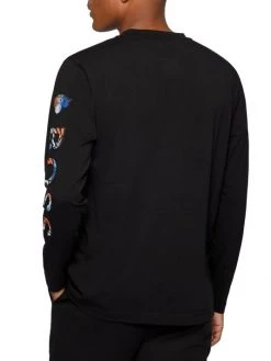 BOSS X NBA Knicks Basketball Team 360 Long-Sleeve Shirt For Men -Longchamp Sales Shop unnamed file 702