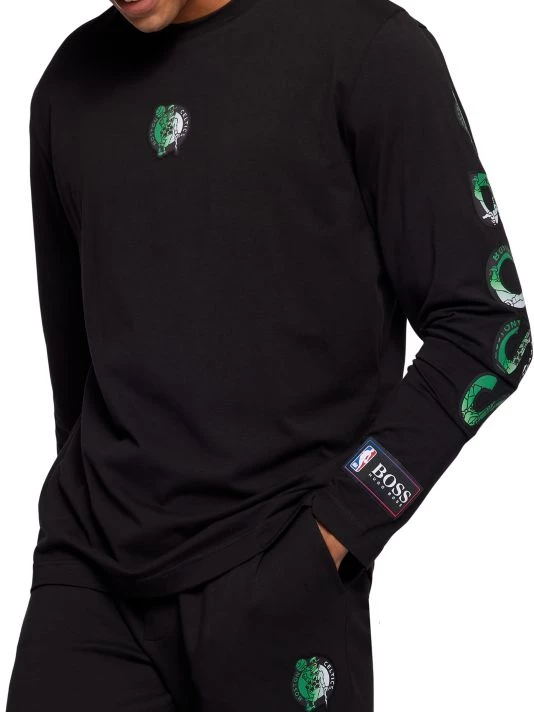 BOSS X NBA Boston Celtics® Long-Sleeve T-Shirt For Men 5 BOSS X NBA Boston Celtics® Long-Sleeve T-Shirt For Men - Image 3