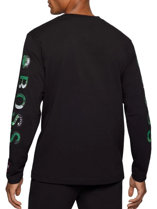 BOSS X NBA Boston Celtics® Long-Sleeve T-Shirt For Men 6 BOSS X NBA Boston Celtics® Long-Sleeve T-Shirt For Men - Image 4
