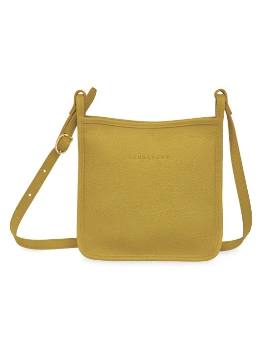 Longchamp Small Le Foulonné Leather Crossbody Bag Black 3 Longchamp Small Le Foulonné Leather Crossbody Bag Black