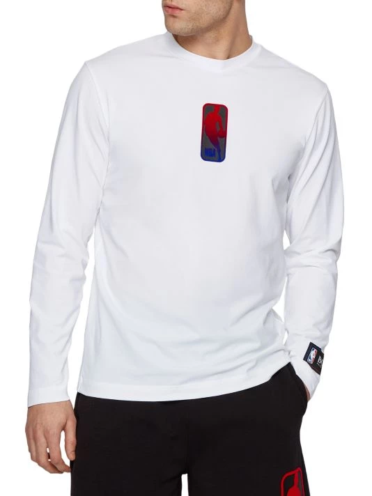 BOSS X NBA NBA Logo Jersey T-Shirt For Men 5 BOSS X NBA NBA Logo Jersey T-Shirt For Men - Image 3