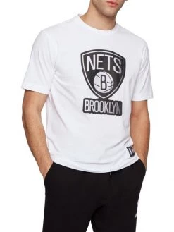 BOSS X NBA Nets Logo Jersey T-Shirt For Men -Longchamp Sales Shop unnamed file 743