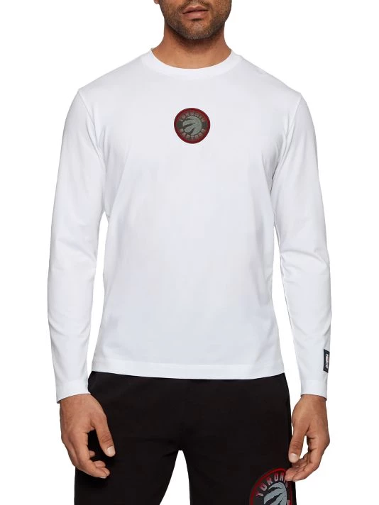 BOSS X NBA Raptors Logo Jersey T-Shirt For Men 4 BOSS X NBA Raptors Logo Jersey T-Shirt For Men - Image 3