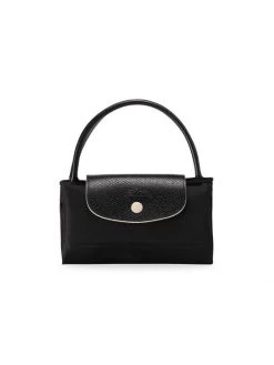 Longchamp Le Pliage Club Small Top Handle Handbag Black -Longchamp Sales Shop unnamed file 87