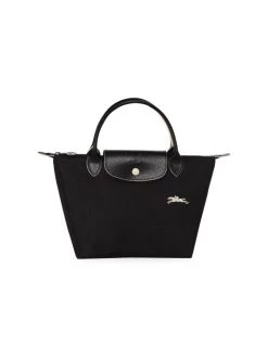 Longchamp Le Pliage Club Small Top Handle Handbag Black -Longchamp Sales Shop unnamed file 88
