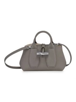 Longchamp XS Roseau Leather Top Handle Bag Natural -Longchamp Sales Shop unnamed file 9